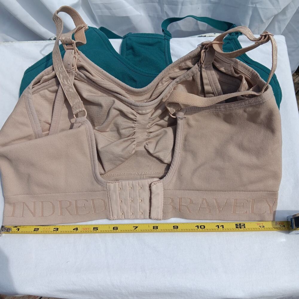 Kindred Bravely Pumping Nursing Bra Size Regular B-D small - appx cup size 30 32 - Picture 11 of 12